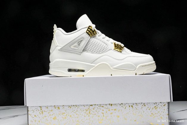 AQ9129-170 Gold 4 Retro Metallic Jordan 0705